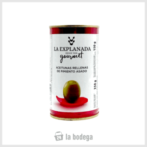 Aceitunas Rellenas de Pimiento Asado - La Explanada