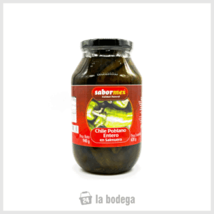 Chile Poblano Entero - Sabor Mex