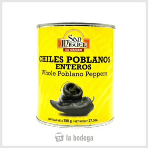 Chiles Poblanos Enteros - San Miguel