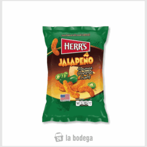 Jalapeño Flavored Cheese Curls Herrs