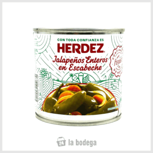 Jalapeños Enteros en Escabeche - Herdez