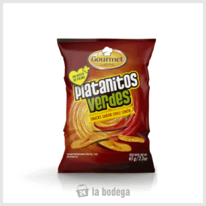 Platanitos Verdes Sabor Chile Limon Gourmet